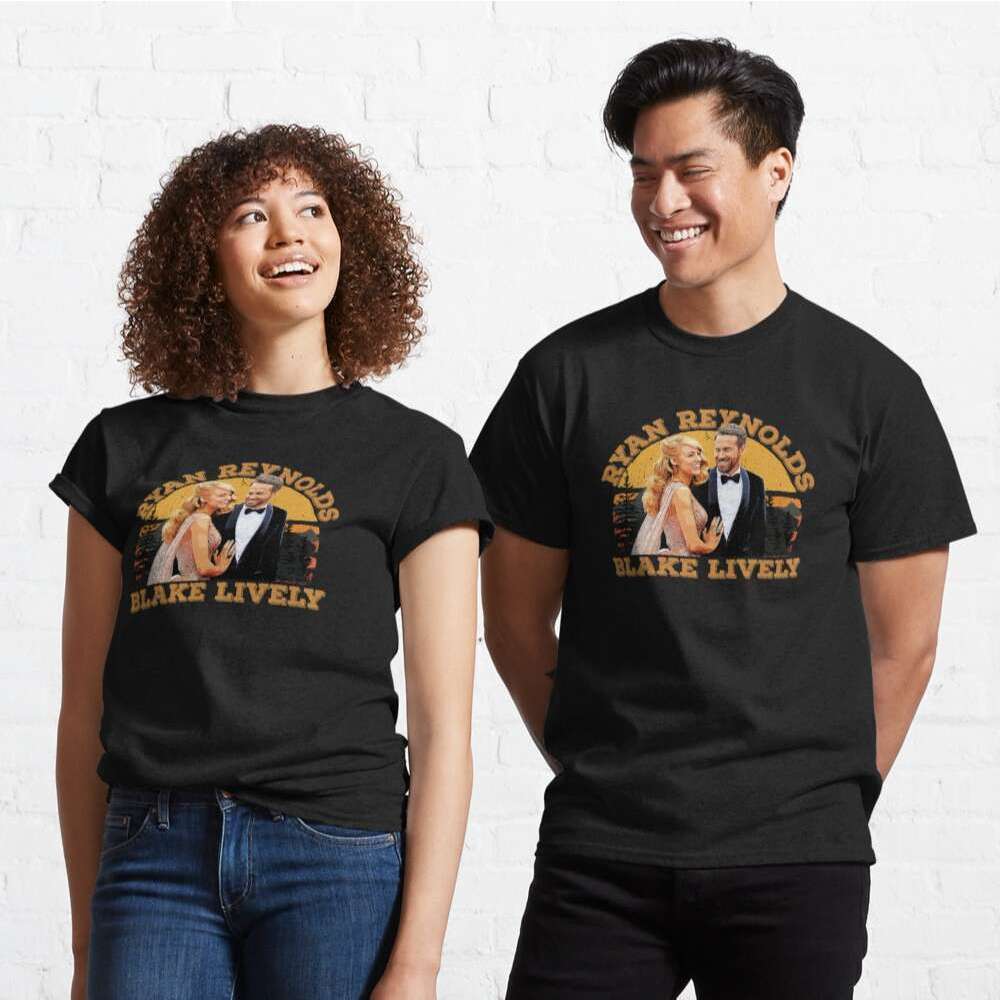 Blake Lively Lovely Couple Classic Celebrity Fan Unisex T-Shirt
